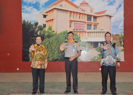 Kunjungan Kerja Kepala BNN Provinsi Lampung di Universitas Teknokrat Indonesia (UTI) Lampung dalam Rangka Sinergitas Program P4GN Pra HANI Tahun 2020