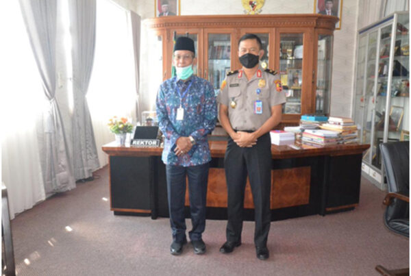 Kunjungan Kerja Kepala BNN Provinsi Lampung dalam Rangka Sinergitas Program P4GN di Universitas Islam Negeri Raden Intan Lampung