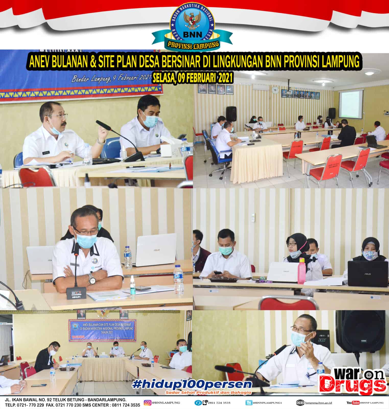 ANEV BULANAN & SITE PLAN DESA BERSINAR DI PROVINSI LAMPUNG ANEV BULANAN & SITE PLAN DESA BERSINAR DI PROVINSI LAMPUNG