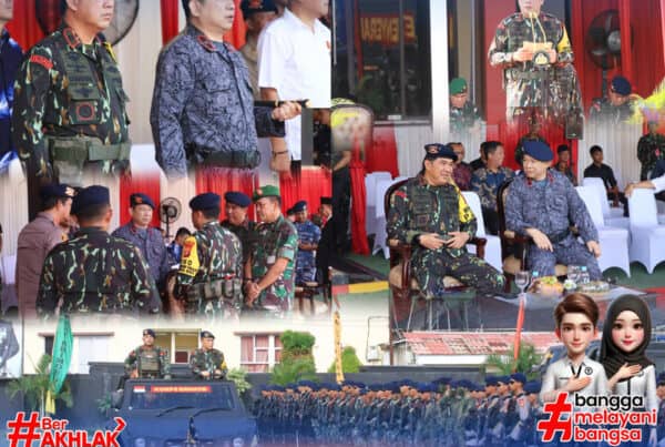 UPACARA MEMPERINGATI HUT KE-79 BRIMOB POLDA LAMPUNG